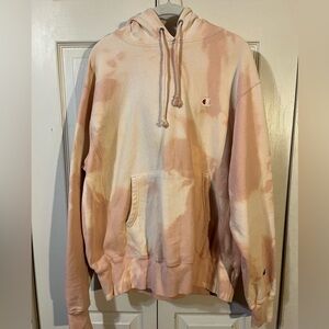 Champion Reverse Weave Acid Washed Hoodie Vintage 1990’s Size M